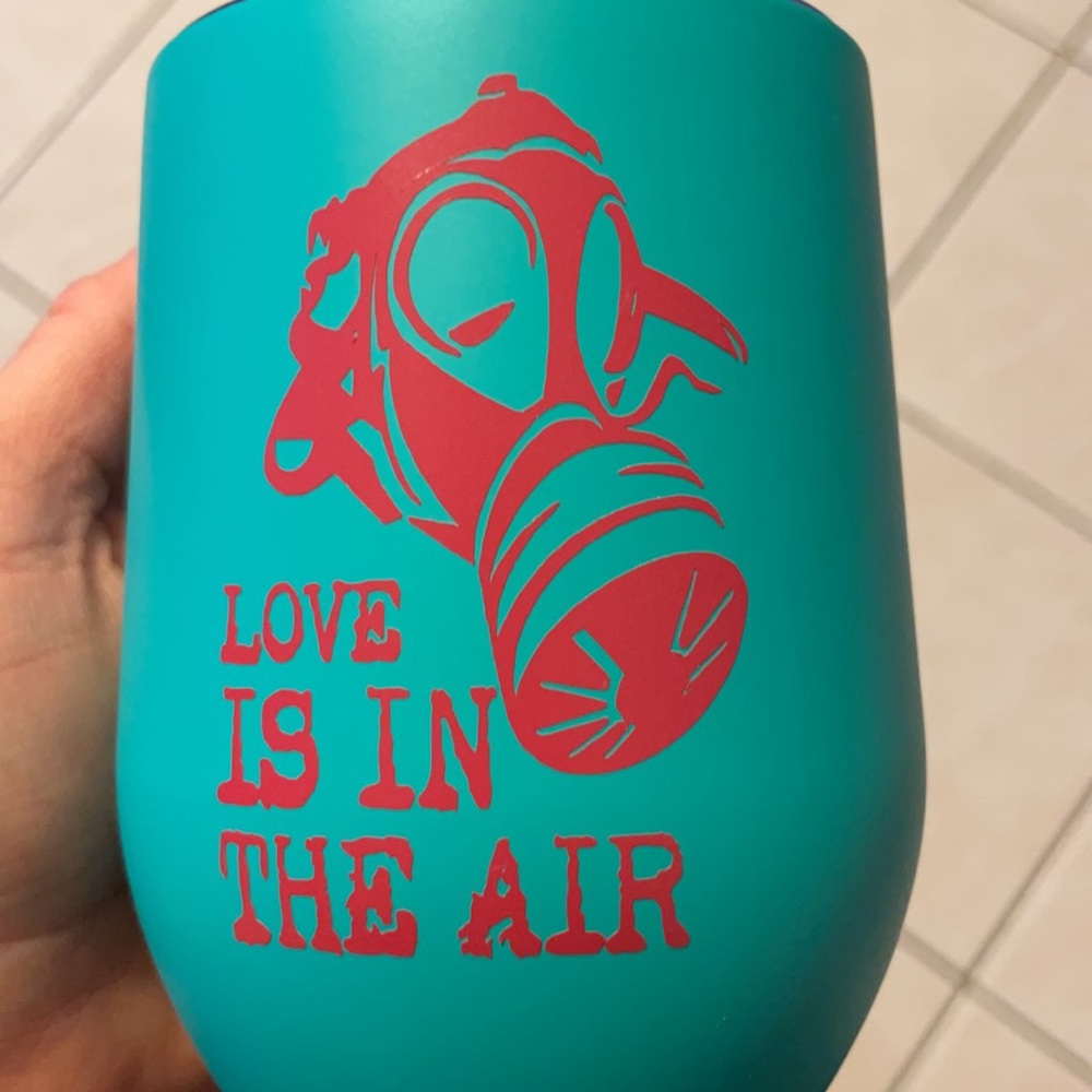 Zombie apocalypse wine tumbler⭐️